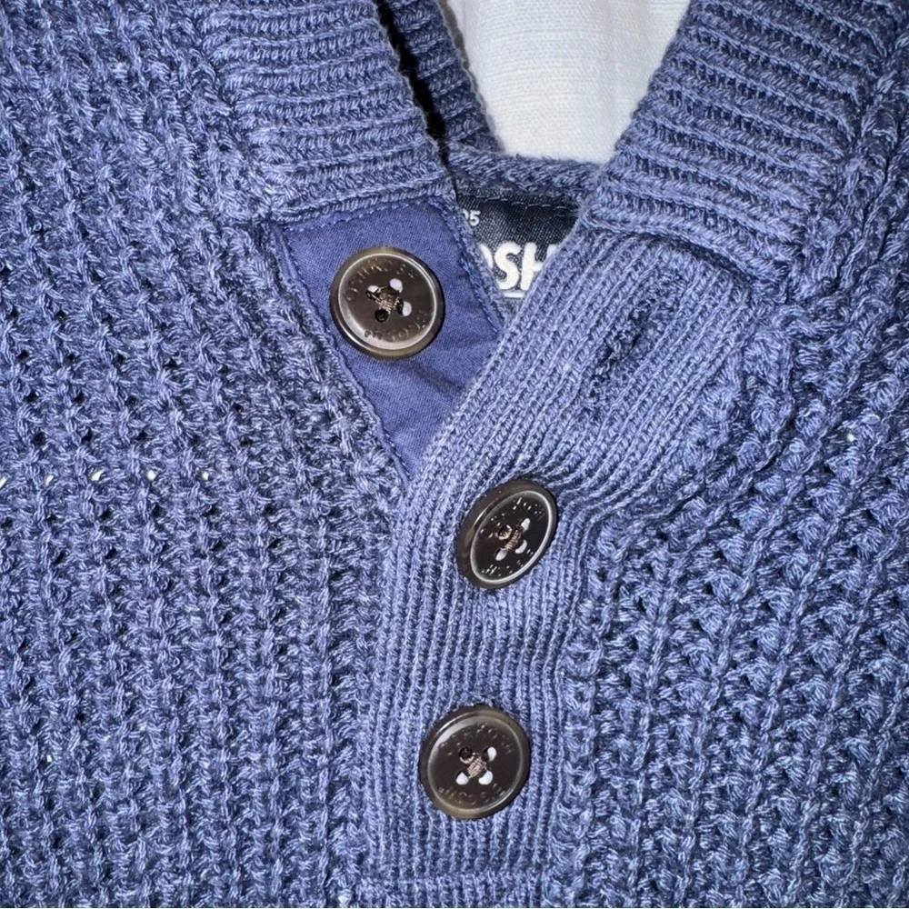 Oshkosh B’gosh Boys Navy Hooded Sweater